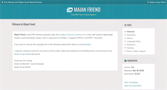 Desktop Screenshot of maianfriend.com